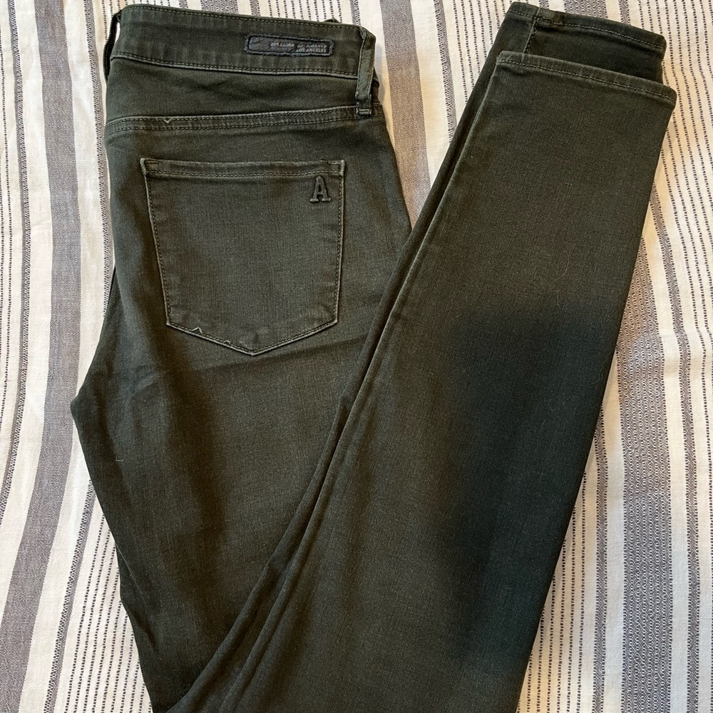 Articles of Society. Olive Green. Size 27. Skinny